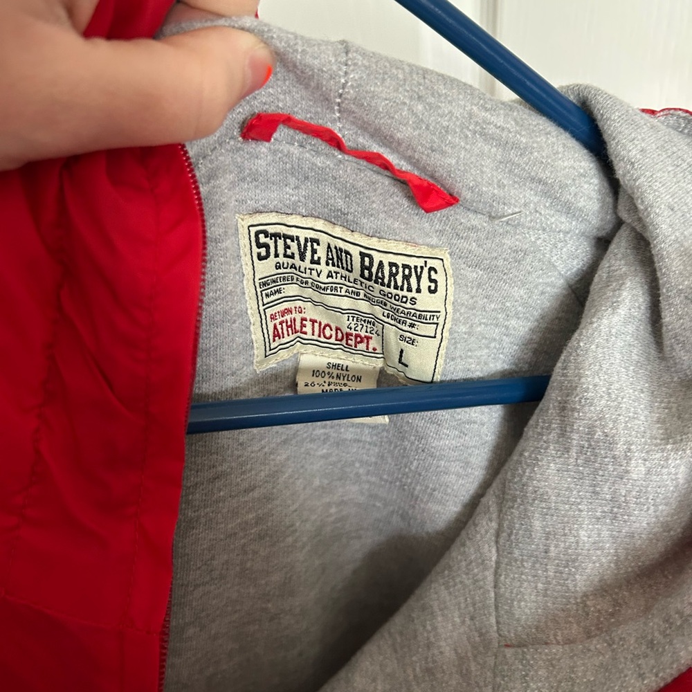 Red Ohio State Pullover Jacket - Picture 3 of 3
